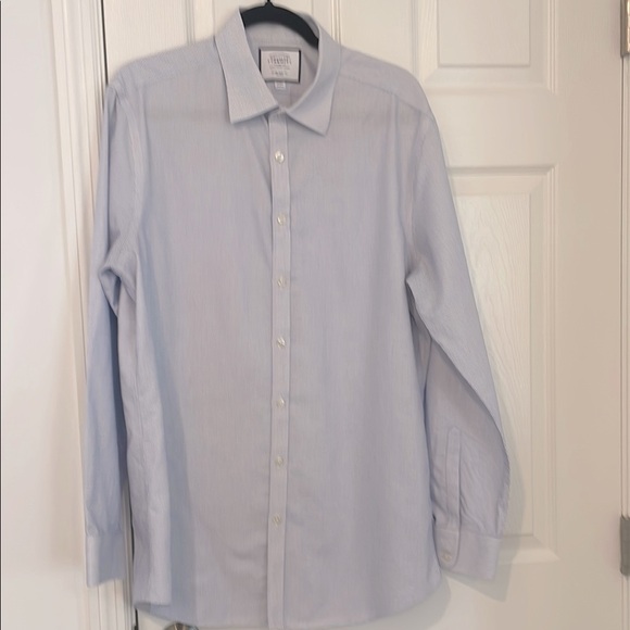 Charles Tyrwhitt Blue Dress Shirt Professional Cotton dress shirt in size 17/36 - Picture 1 of 5